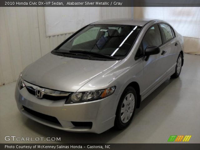 2010 Honda Civic DX-VP Sedan in Alabaster Silver Metallic
