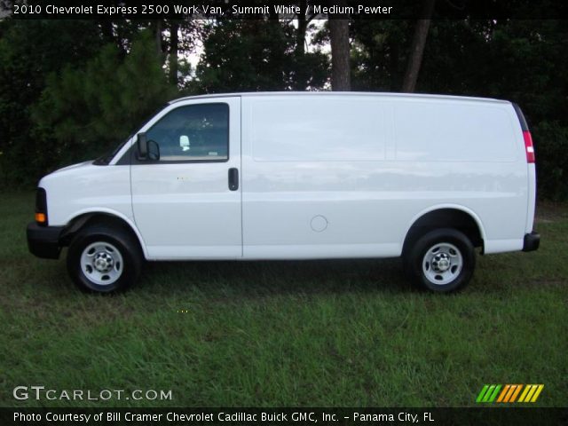 2010 Chevrolet Express 2500 Work Van in Summit White
