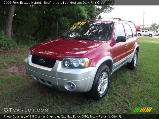 2005 Ford Escape Hybrid in Redfire Metallic
