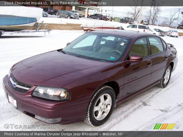 2004 Chevrolet Impala LS in Berry Red Metallic