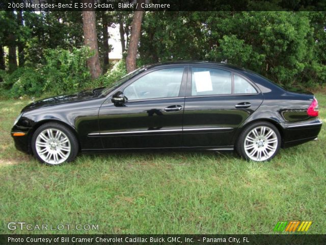 2008 Mercedes-Benz E 350 Sedan in Black