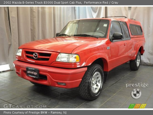 2002 Mazda B-Series Truck B3000 Dual Sport Cab Plus in Performance Red