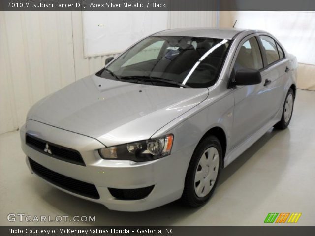 2010 Mitsubishi Lancer DE in Apex Silver Metallic