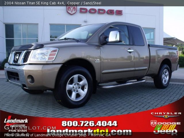 2004 Nissan Titan SE King Cab 4x4 in Copper