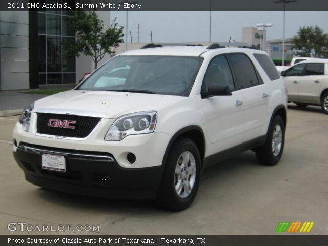 2011 GMC Acadia SL in Summit White