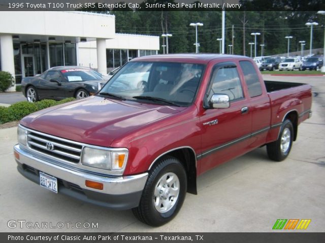 1996 Toyota T100 Truck SR5 Extended Cab in Sunfire Red Pearl Metallic