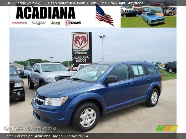 2009 Dodge Journey SE in Deep Water Blue Pearl