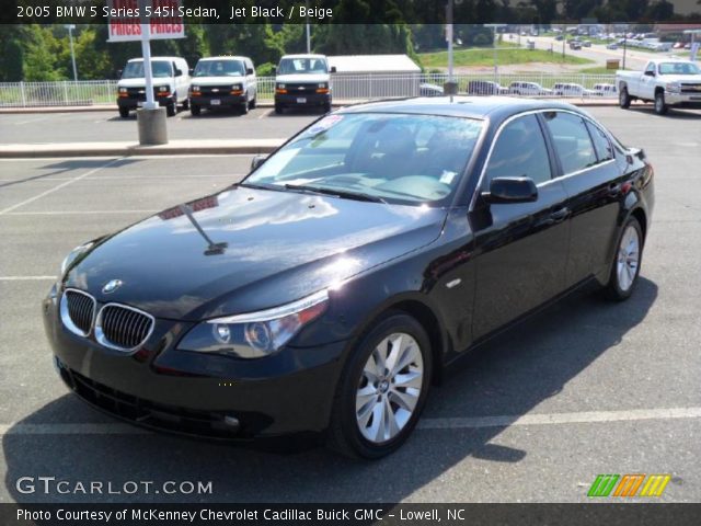 2005 BMW 5 Series 545i Sedan in Jet Black