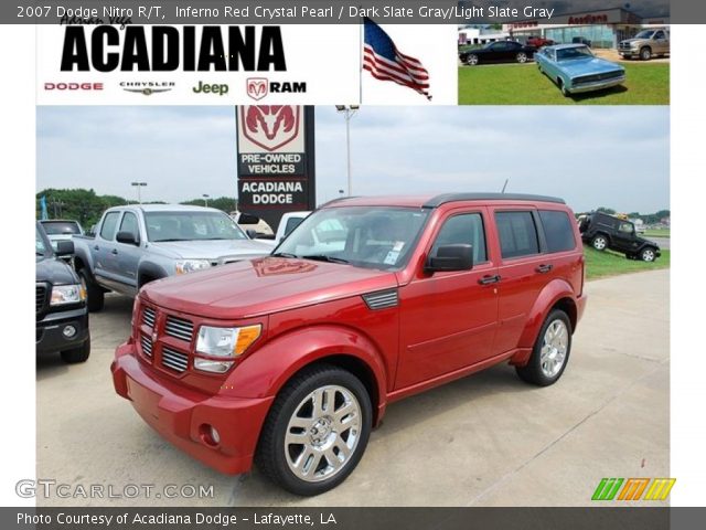 2007 Dodge Nitro R/T in Inferno Red Crystal Pearl