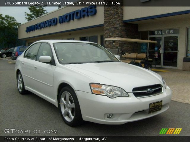 2006 Subaru Legacy 2.5i Limited Sedan in Satin White Pearl