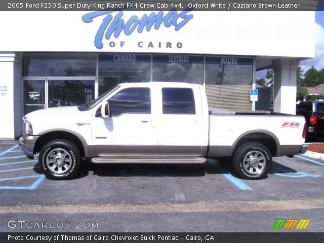 2005 Ford F250 Super Duty King Ranch FX4 Crew Cab 4x4 in Oxford White