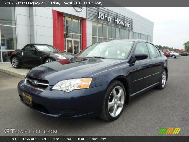 2007 Subaru Legacy 2.5i Sedan in Regal Blue Pearl