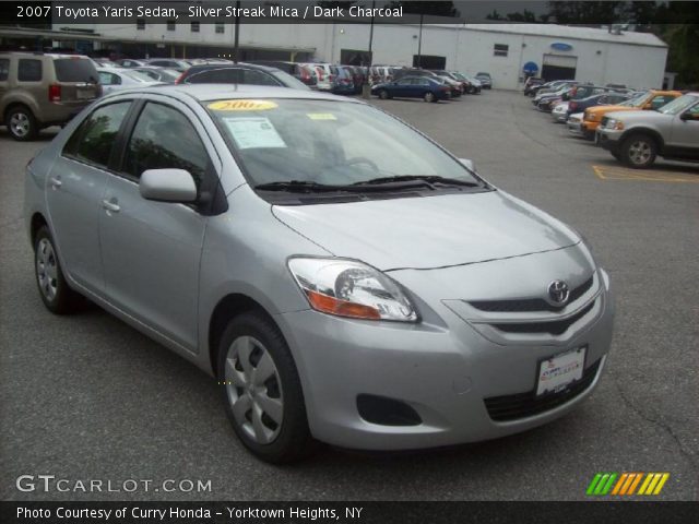 2007 Toyota Yaris Sedan in Silver Streak Mica