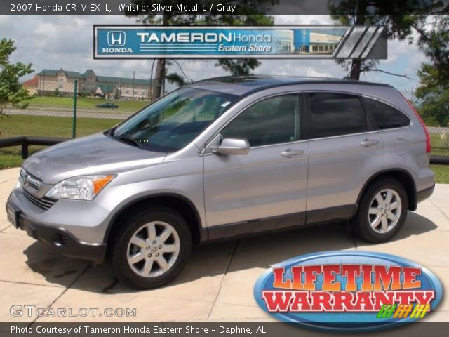 2007 Honda CR-V EX-L in Whistler Silver Metallic
