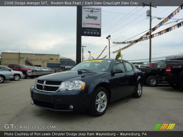 2008 Dodge Avenger SXT in Modern Blue Pearl