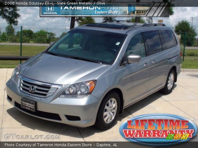 2008 Honda Odyssey EX-L in Slate Green Metallic