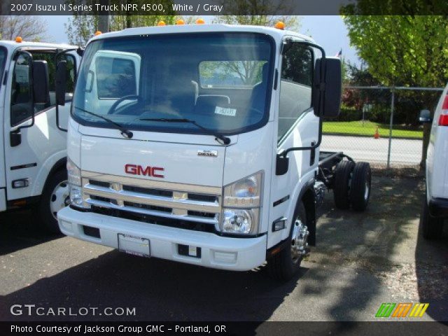 2007 Isuzu N Series Truck NPR 4500 in White