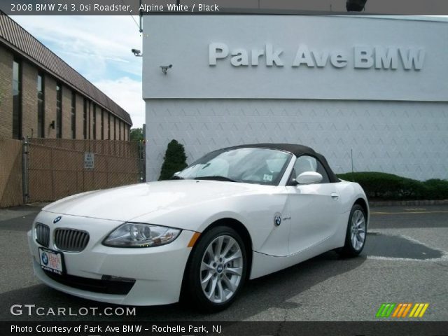 2008 BMW Z4 3.0si Roadster in Alpine White