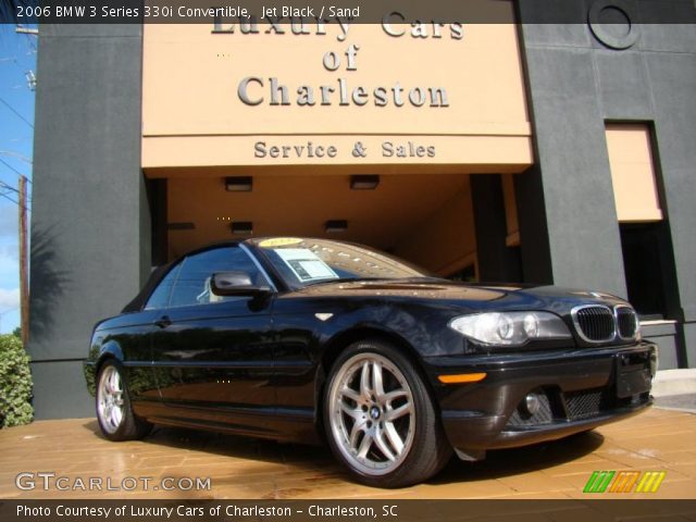 2006 BMW 3 Series 330i Convertible in Jet Black