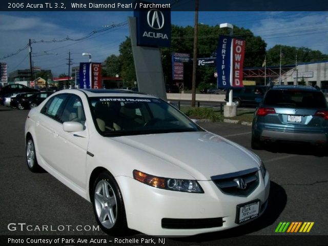2006 Acura TL 3.2 in White Diamond Pearl