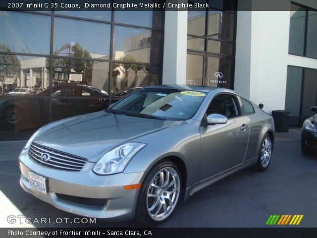 2007 Infiniti G 35 Coupe in Diamond Graphite Metallic