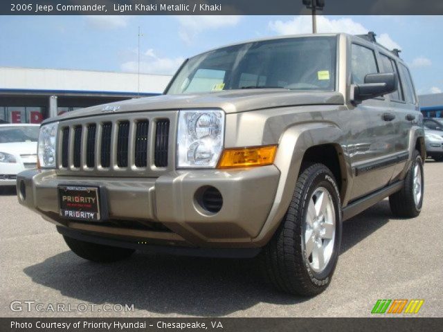 2006 Jeep Commander  in Light Khaki Metallic