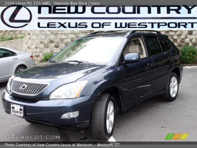 2004 Lexus RX 330 AWD in Neptune Blue Mica