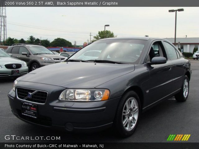 2006 Volvo S60 2.5T AWD in Black Sapphire Metallic