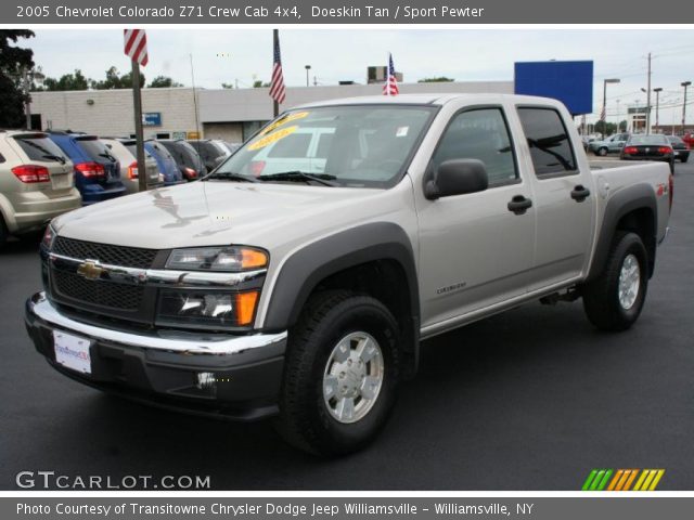 2005 Chevrolet Colorado Z71 Crew Cab 4x4 in Doeskin Tan