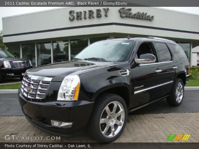 2011 Cadillac Escalade Premium AWD in Black Raven