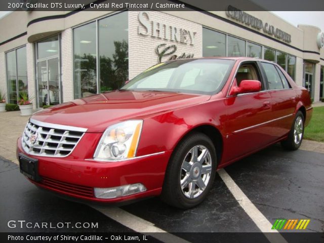 2007 Cadillac DTS Luxury in Crystal Red Tintcoat