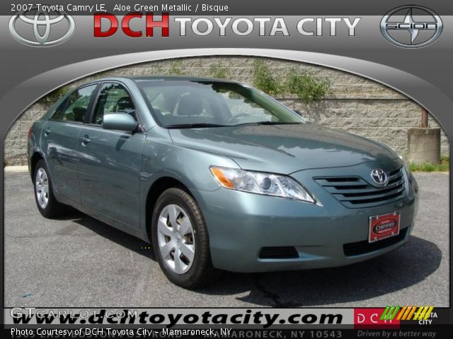 2007 Toyota Camry LE in Aloe Green Metallic