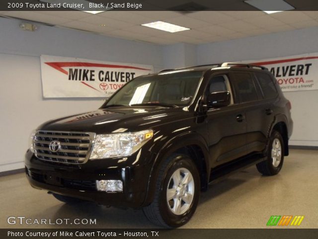 2009 Toyota Land Cruiser  in Black