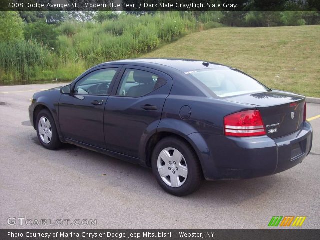 2008 Dodge Avenger SE in Modern Blue Pearl