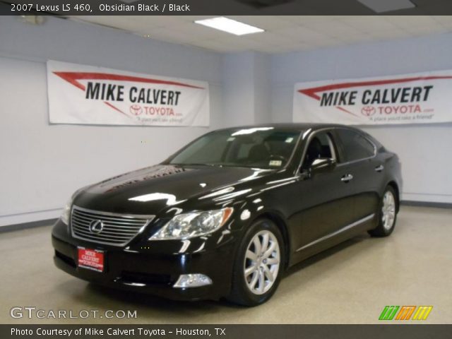 2007 Lexus LS 460 in Obsidian Black