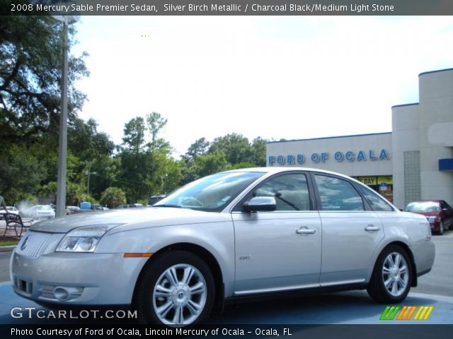 2008 Mercury Sable Premier Sedan in Silver Birch Metallic