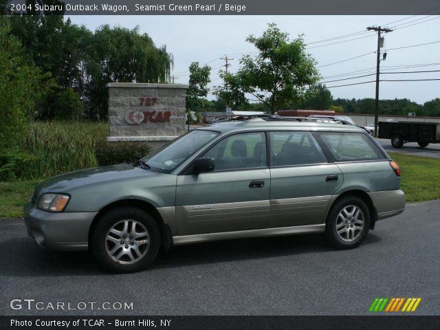2004 Subaru Outback Wagon in Seamist Green Pearl