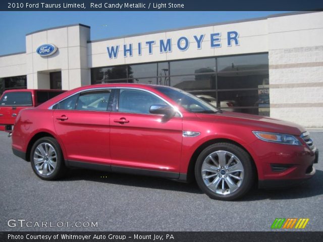 2010 Ford Taurus Limited in Red Candy Metallic