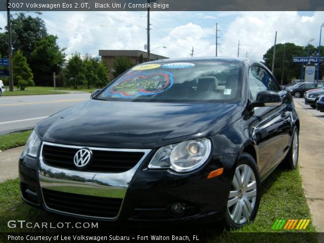 2007 Volkswagen Eos 2.0T in Black Uni