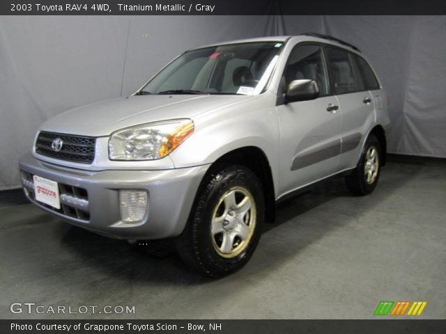 2003 Toyota RAV4 4WD in Titanium Metallic