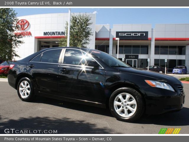 2008 Toyota Camry LE V6 in Black