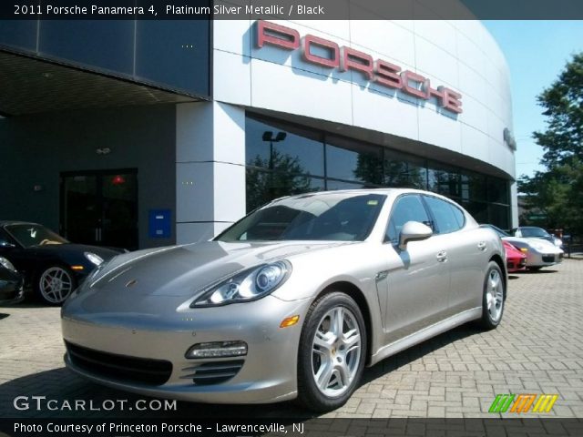 2011 Porsche Panamera 4 in Platinum Silver Metallic