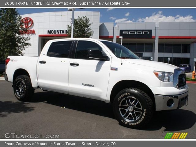 2008 Toyota Tundra TRD CrewMax 4x4 in Super White