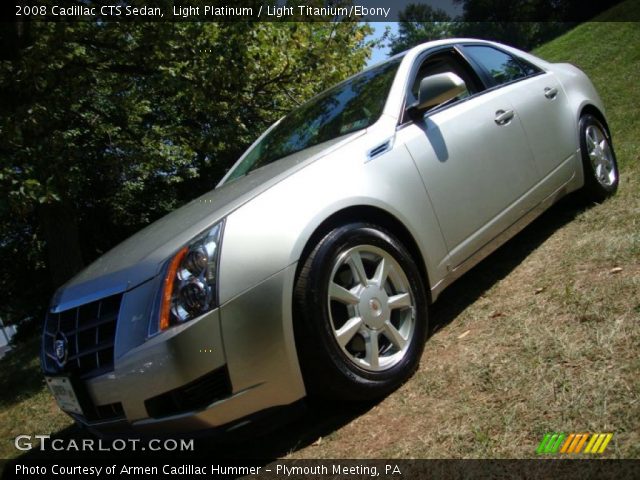 2008 Cadillac CTS Sedan in Light Platinum