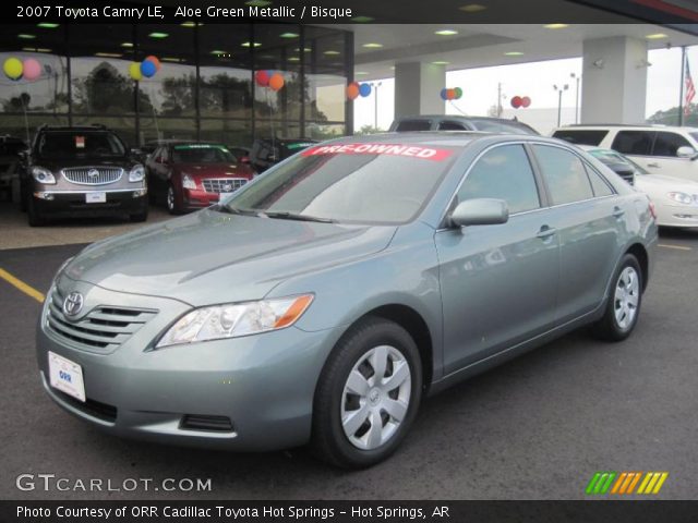 2007 Toyota Camry LE in Aloe Green Metallic