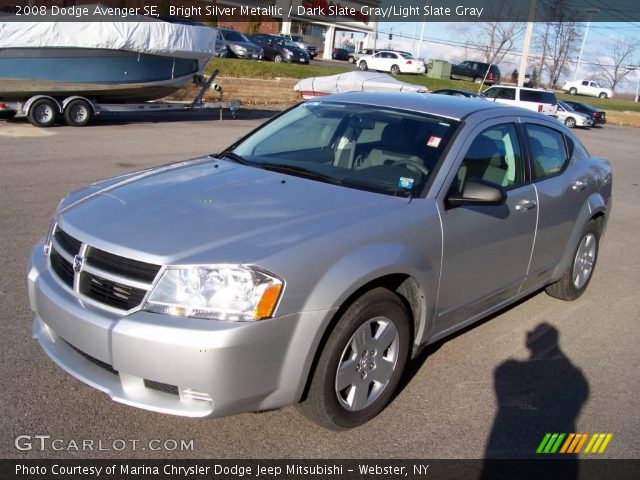2008 Dodge Avenger SE in Bright Silver Metallic
