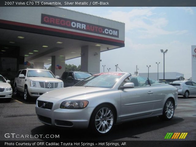 2007 Volvo C70 T5 Convertible in Silver Metallic