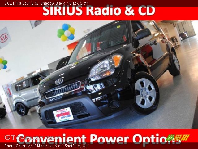 2011 Kia Soul 1.6 in Shadow Black