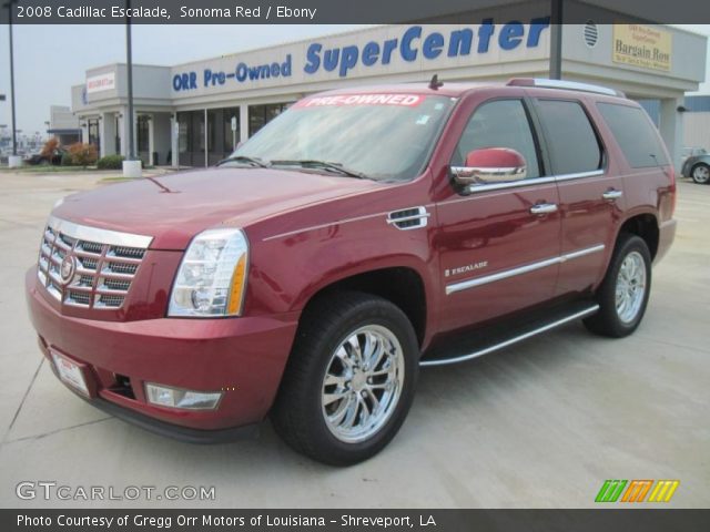 2008 Cadillac Escalade  in Sonoma Red