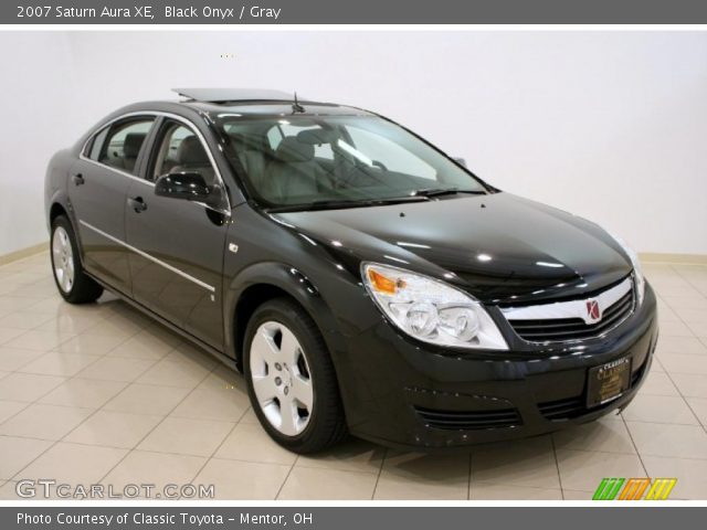 2007 Saturn Aura XE in Black Onyx
